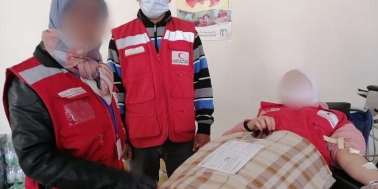 الدريوش..الهلال الأحمر المغربي ينظم حملة للتبرع بالدم